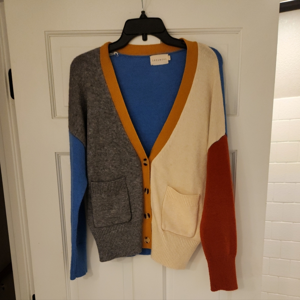 Roolee Color Block Cardigan